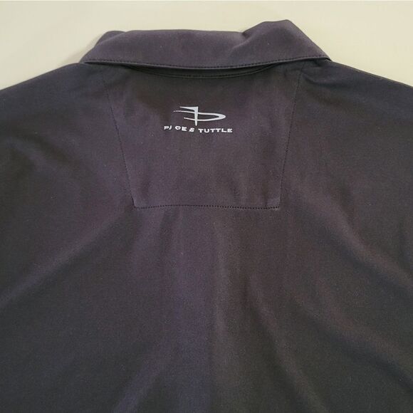 Page & Tuttle Women's Black Short Sleeve Golf Polo Jersey - Picture 7 of 9